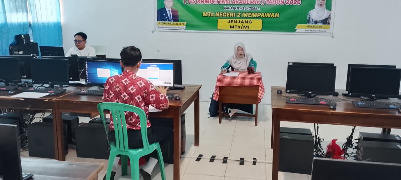 Siswa MTs Negeri 2 Mempawah Mengikuti Lomba OSN Tingkat Provinsi